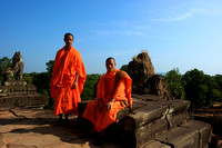 Cambodia - Angkor Wat - Monks