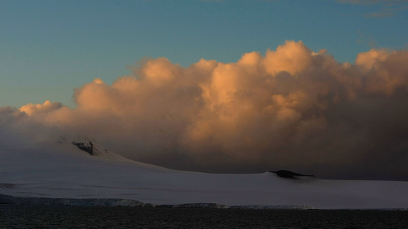 Antarctica - Landscape at Sunset