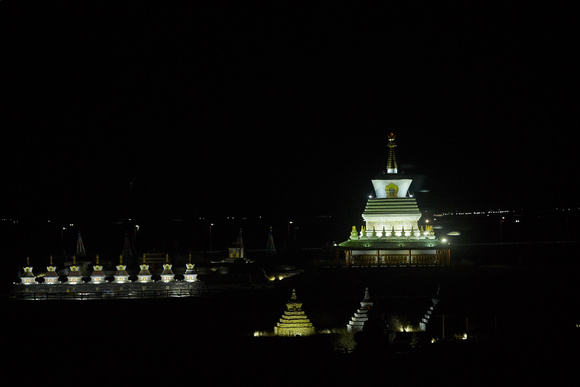 Stupa in the Night