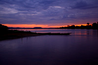 Sunset on Manambolo River
