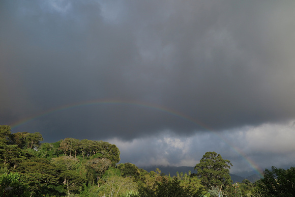 Rainbow at Finca Lerida