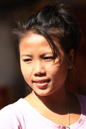 Laos - Lao Girl Portrait
