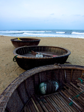 Vietnam - Da Nang  - Fisherman Boats