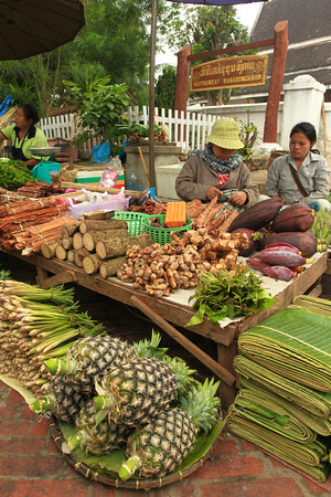 Laos - Luang Prabang Market