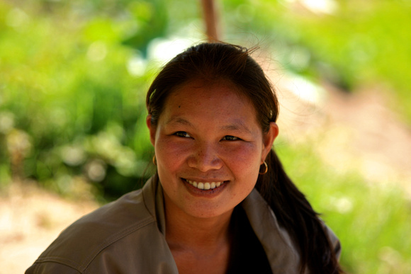 Laos - Lao Woman Portrait