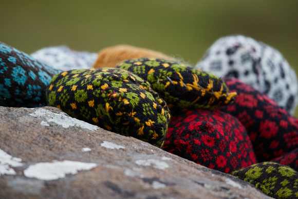 Gróthúsvatn - Knitted Stones