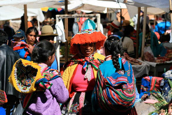 Pisac Market - Sacred Vally of Incas - Peru