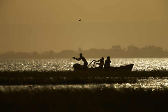 Fishermen on Hawasa Lake