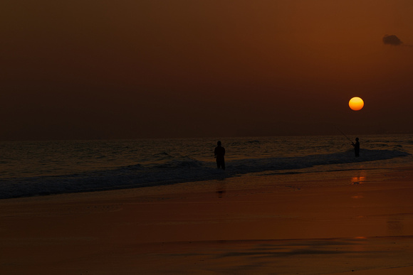 Sunset on Salalah Beach