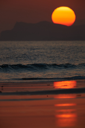 Sunset on the Beach of Salalah