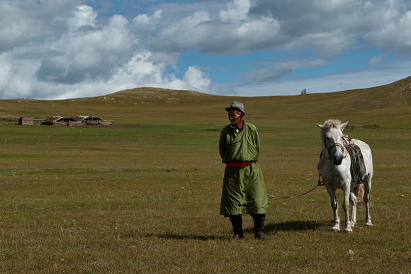 Badamdorj and His  Horse
