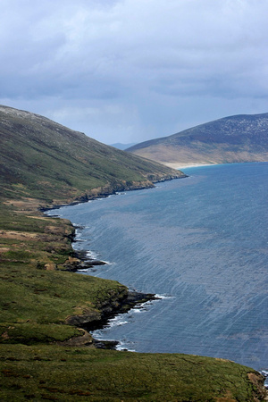 Landscape of Saunders Island (The Neck)